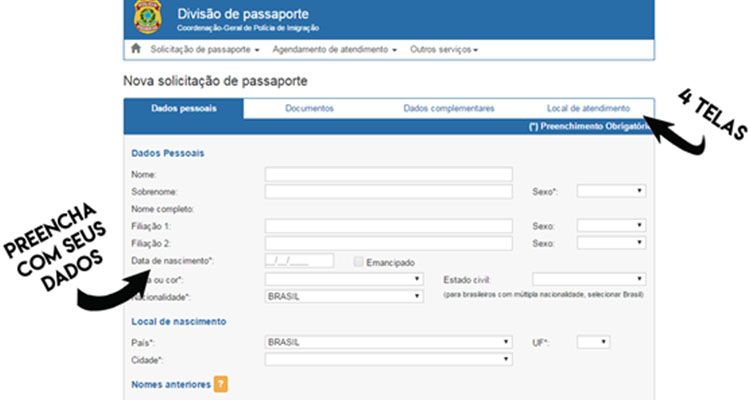 Divisão-de-passaporte- Passaporte brasileiro: saiba como tirar o seu